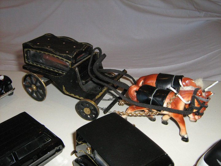 Close up of the collection