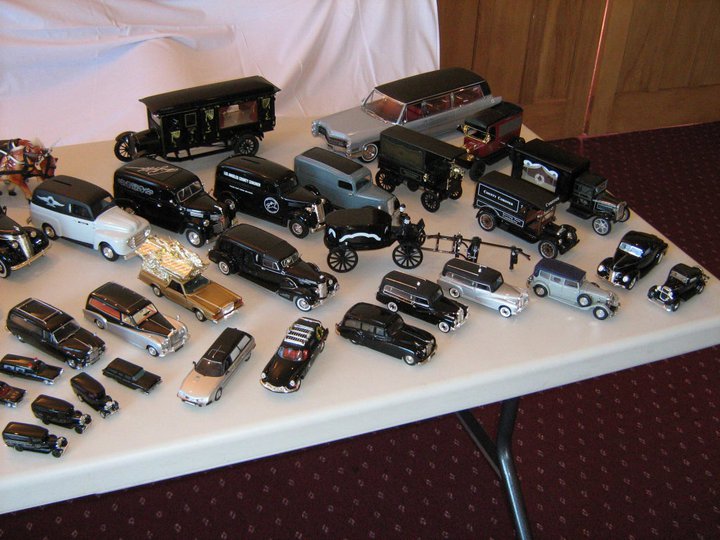 Close up of the collection